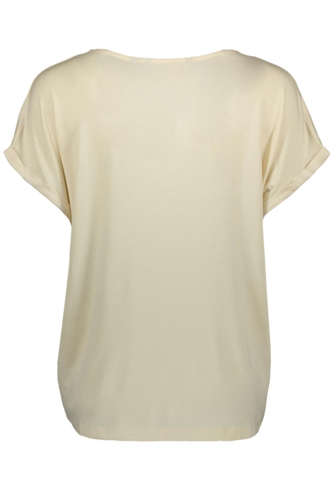 VMVANESSA SS V-NECK TOP JRS GA 10329351 Birch